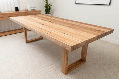 Hamilton Solid Messmate Dining Table - Made in Australia