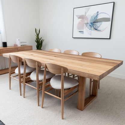 Hamilton Solid Messmate Dining Table - Made in Australia