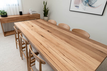 Hamilton Solid Messmate Dining Table - Made in Australia
