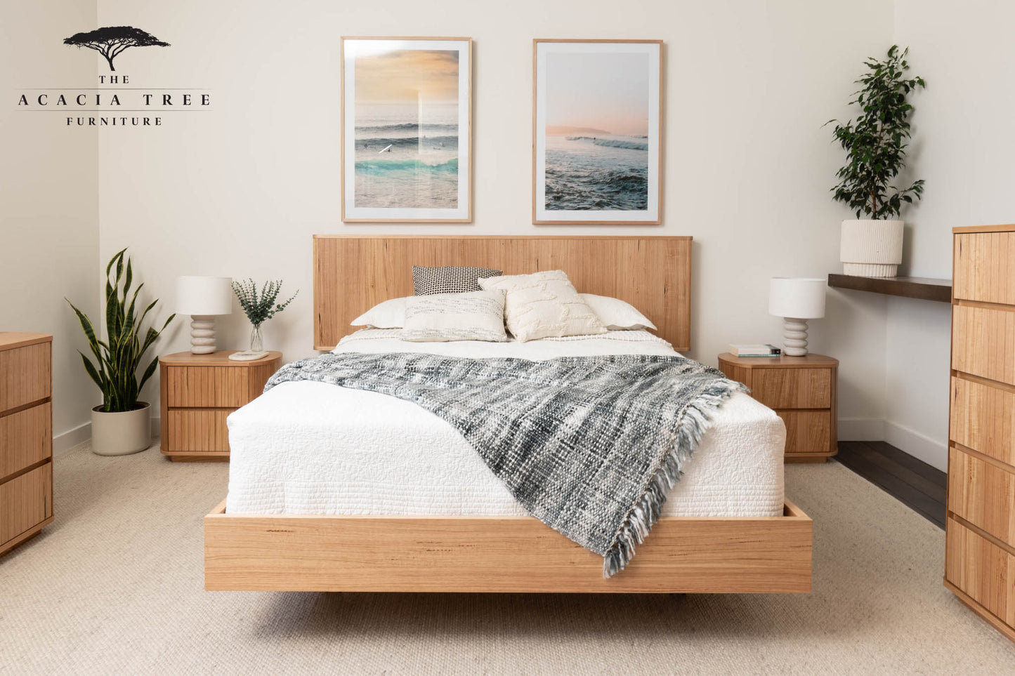 Louka Bed Frame - Messmate