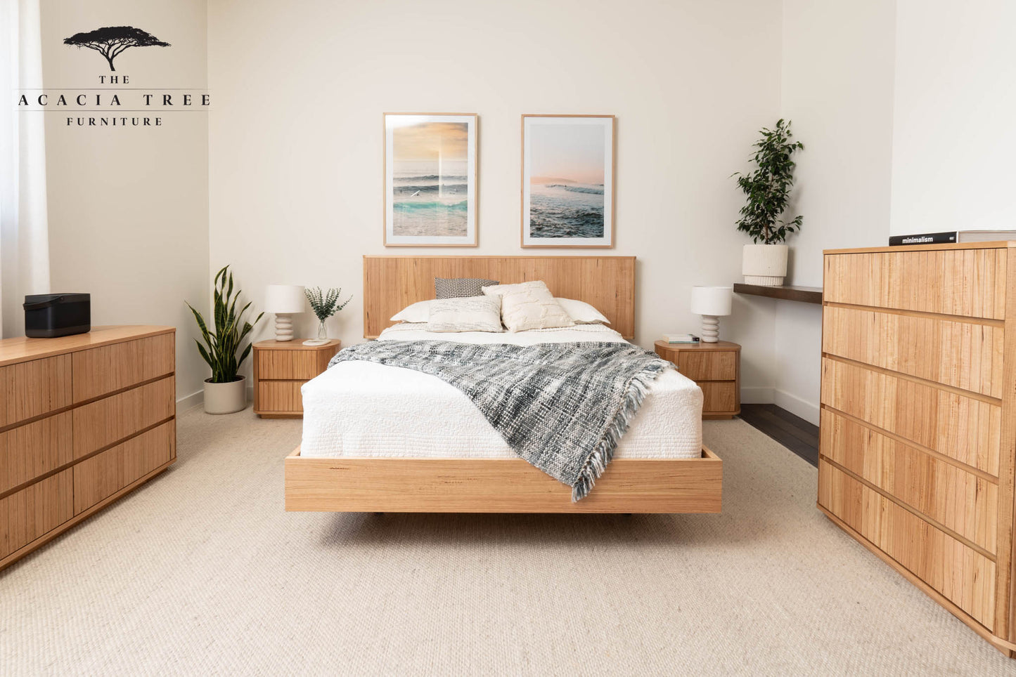 Louka Bed Frame - Messmate