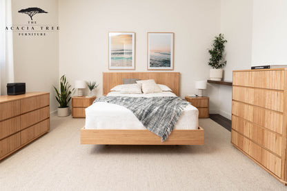 Ex Demo Queen Dresser Louka Messmate Bedroom Suite - Available in GC Showroom