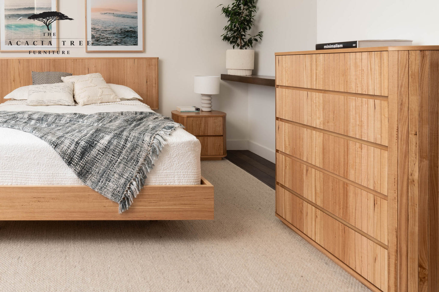 Louka Bed Frame - Messmate