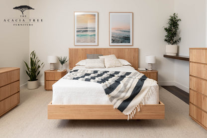 Ex Demo Queen Dresser Louka Messmate Bedroom Suite - Available in GC Showroom
