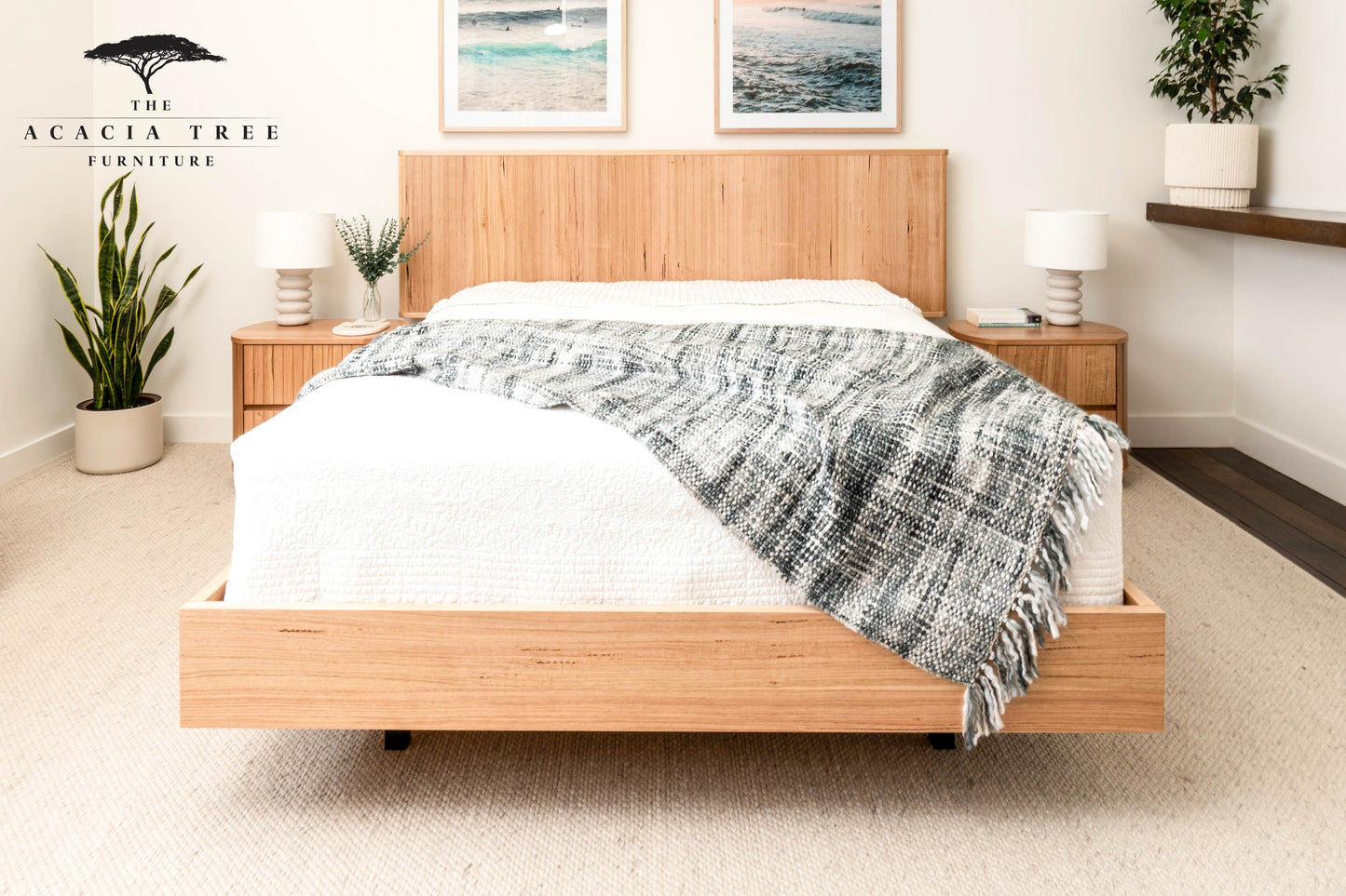 Louka Bed Frame - Messmate