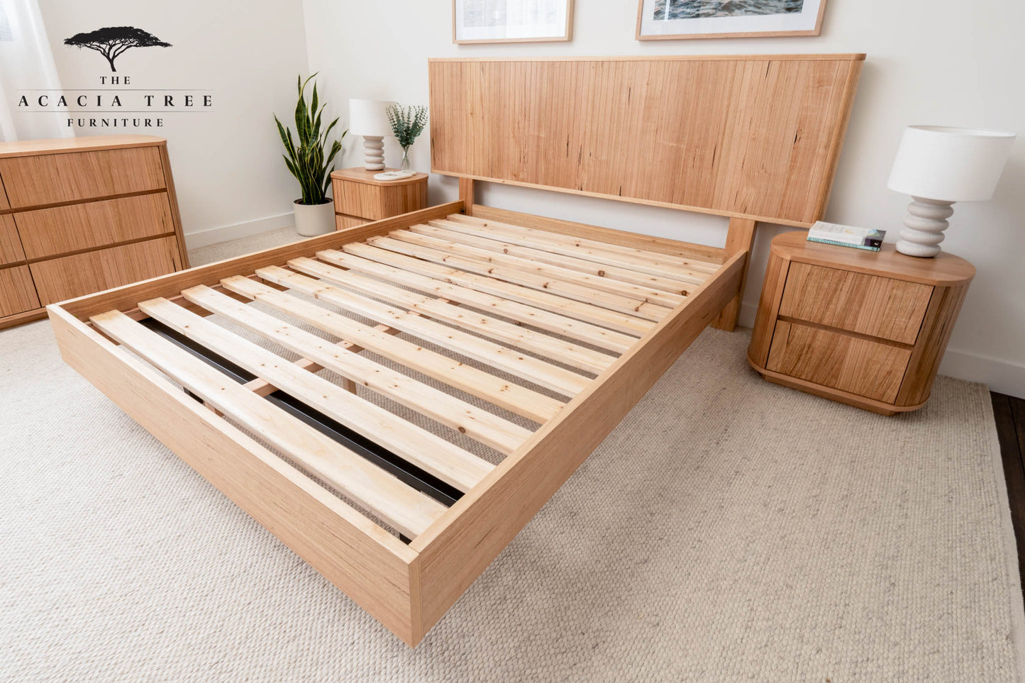 Louka Bed Frame - Messmate