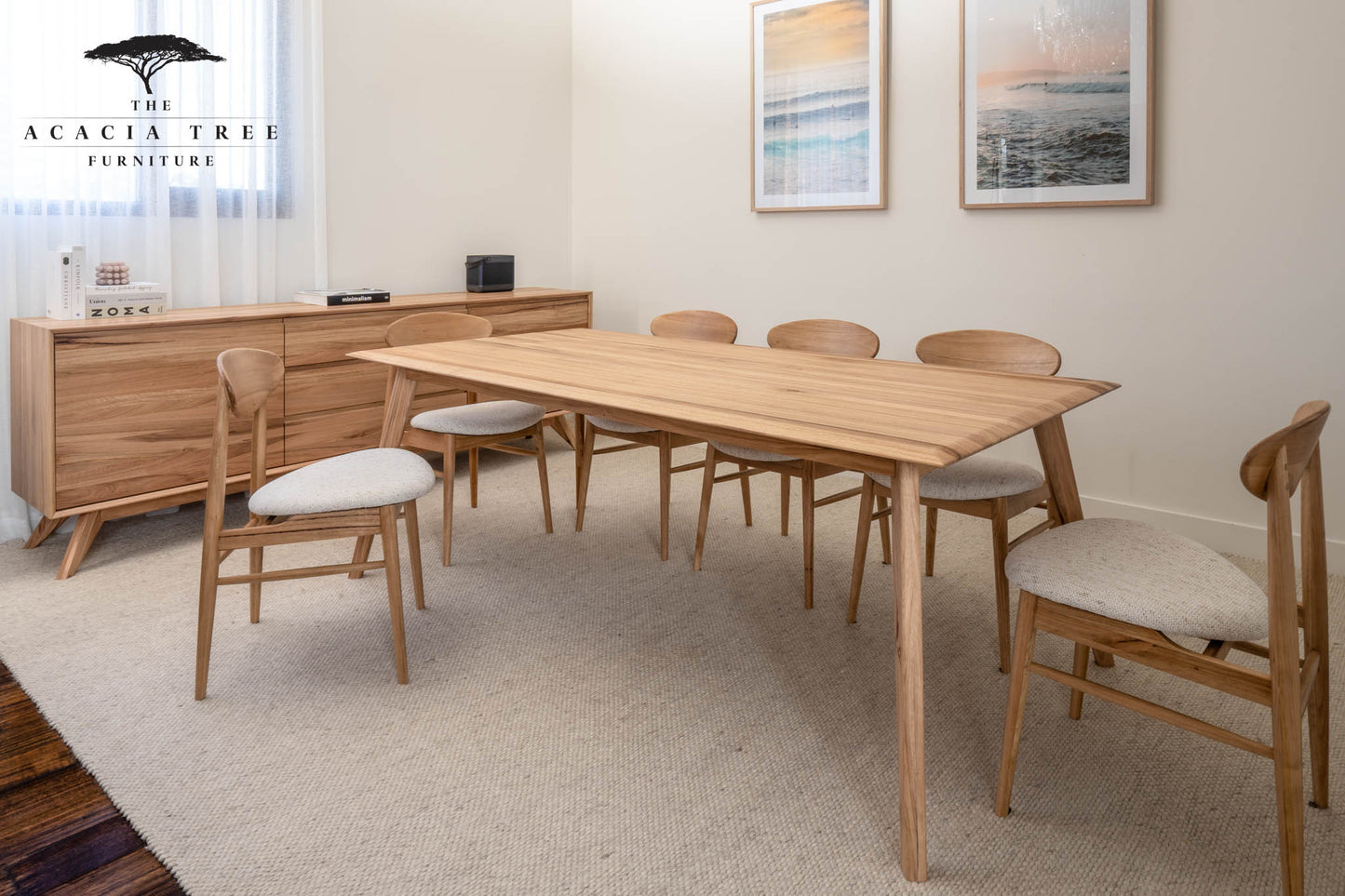 Orion Solid Blackbutt Dining Table