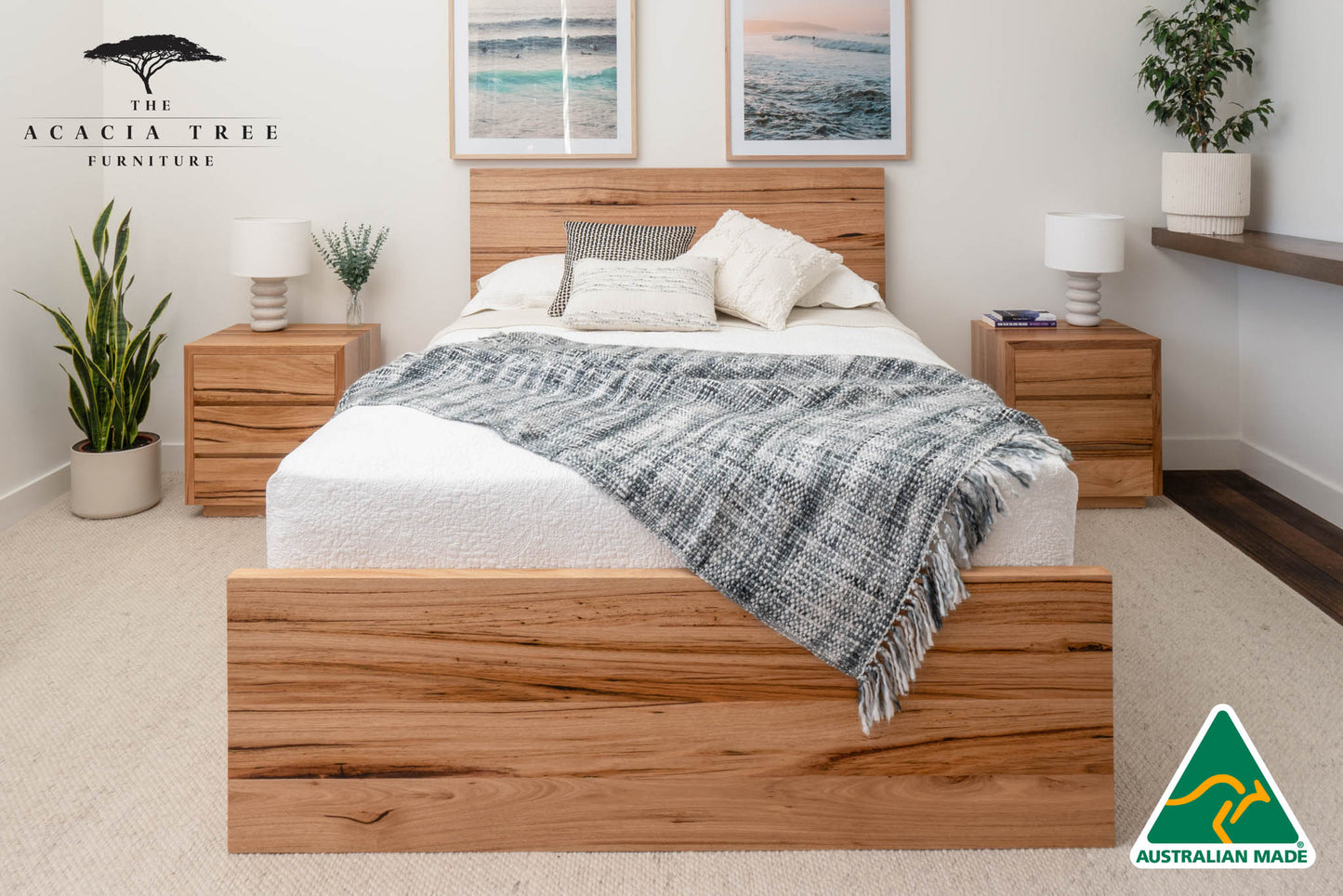 York 4 Drawer Bed Frame - Made in Australia