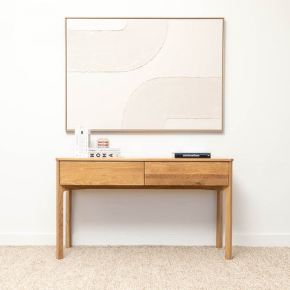Achilles American Oak Hall Table