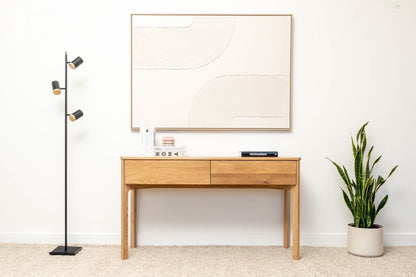 Achilles American Oak Hall Table