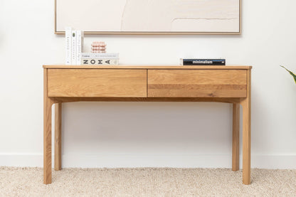 Achilles American Oak Hall Table