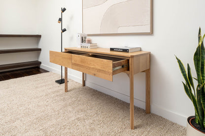 Achilles American Oak Hall Table