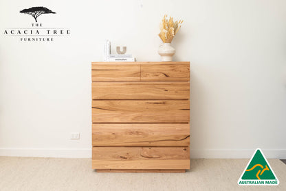 Elijah 6 Drawer Tallboy - Made in Australia