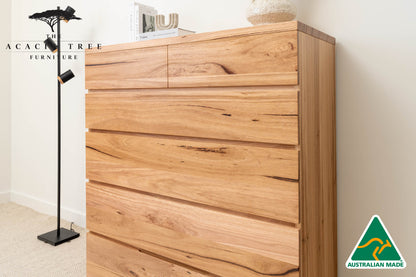 Elijah 6 Drawer Tallboy - Made in Australia