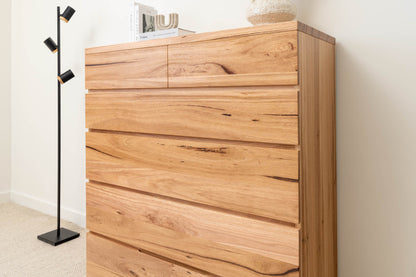 Elijah 6 Drawer Tallboy - Made in Australia