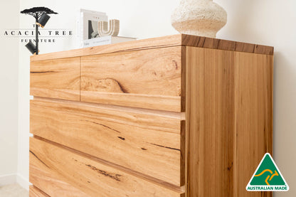 Elijah 6 Drawer Tallboy - Made in Australia