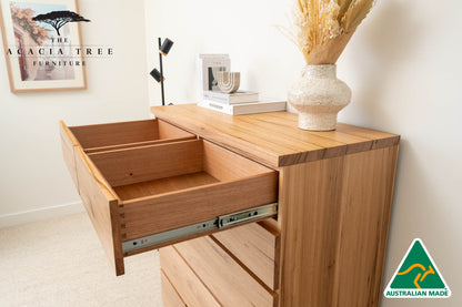 Elijah 6 Drawer Tallboy - Made in Australia