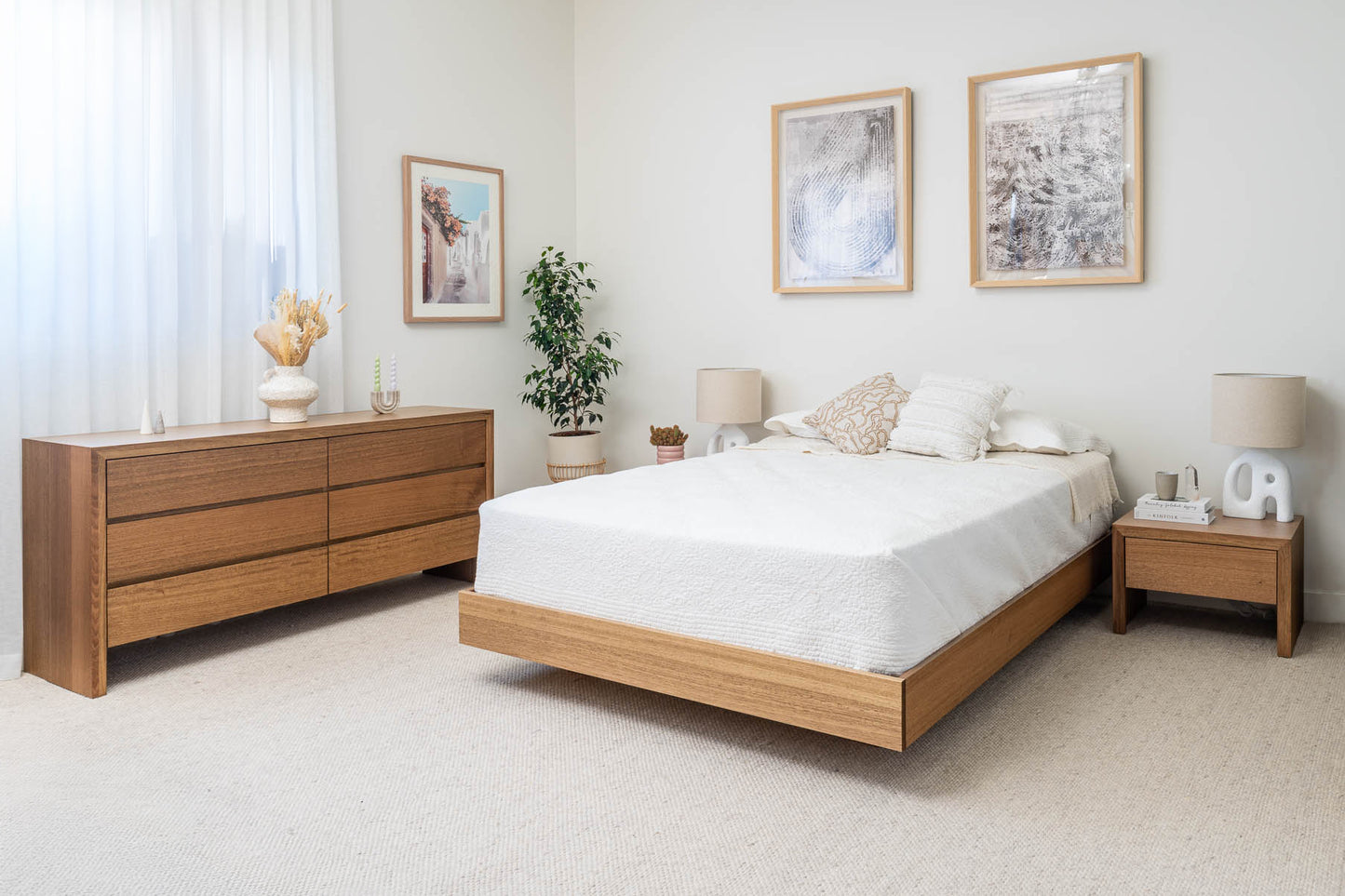 Yakka Base Tasmanian Oak Signature Bed Frame