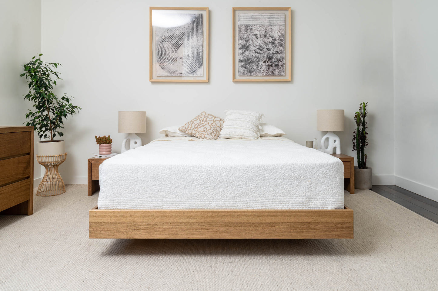 Yakka Base Tasmanian Oak Signature Bed Frame