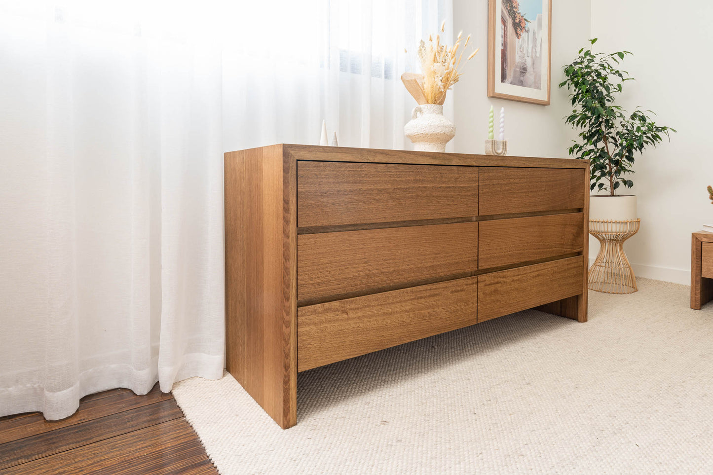 Zion 6 Drawer Dresser - Made in Australia