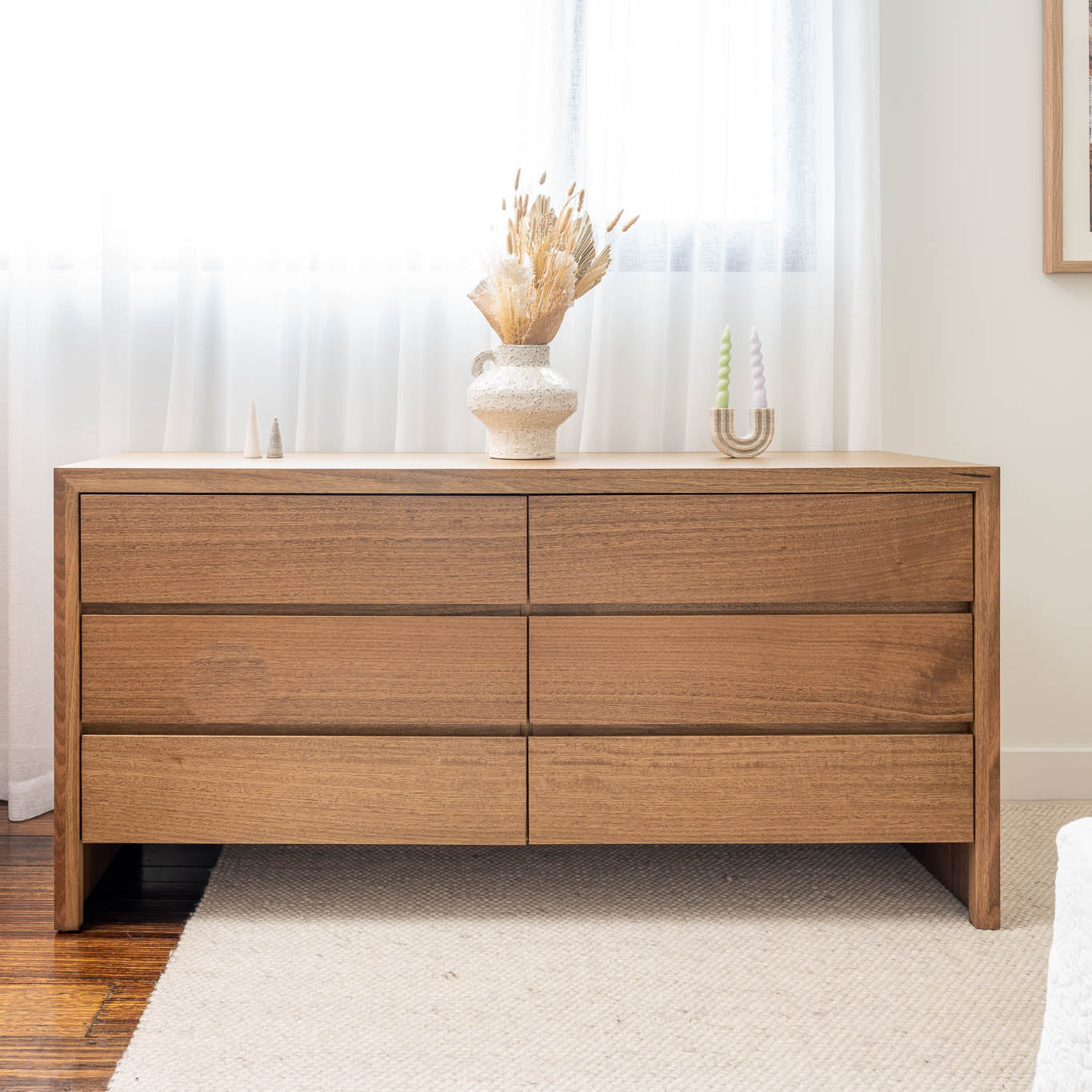 Zion 6 Drawer Dresser - Made in Australia