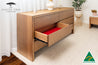 Yakka Bedroom Suite Solid Tasmanian Oak Hardwood (Maple Stain)- Made in Australia