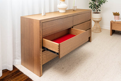 Zion 6 Drawer Dresser - Made in Australia