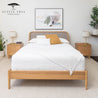 Neo American Oak Bed Frame