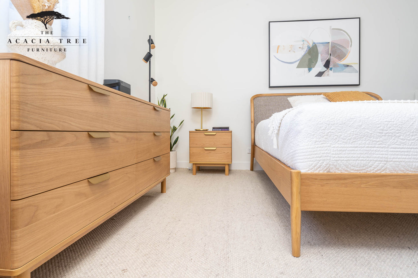 Neo American Oak Dresser