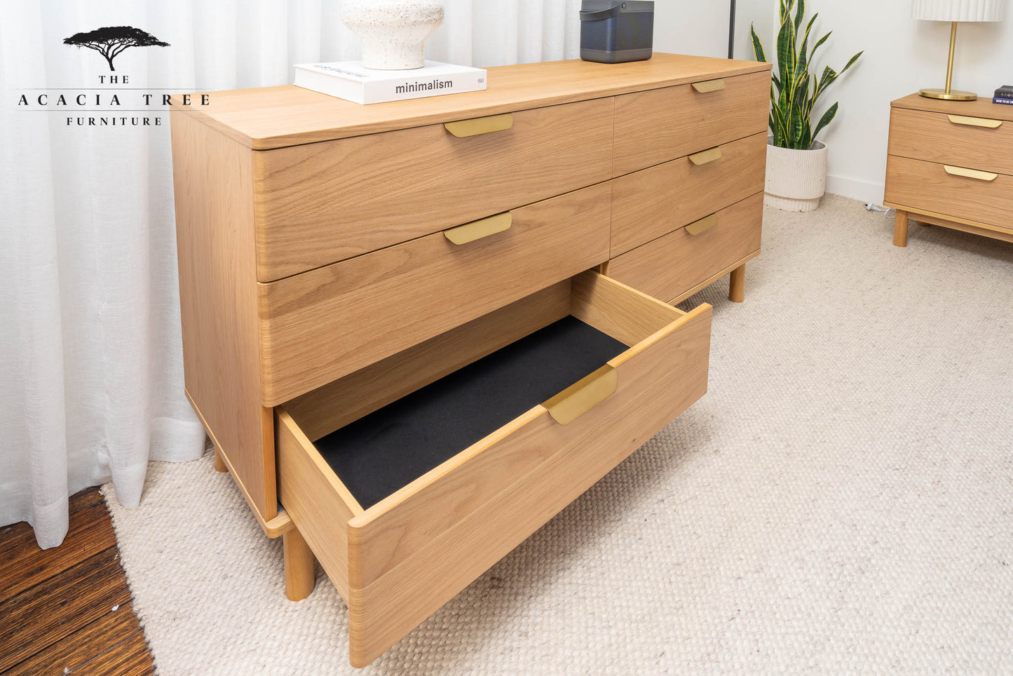 Neo American Oak Dresser