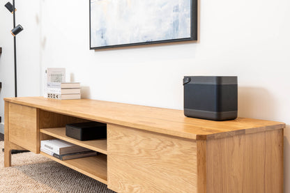 Achilles American Oak Entertainment Unit
