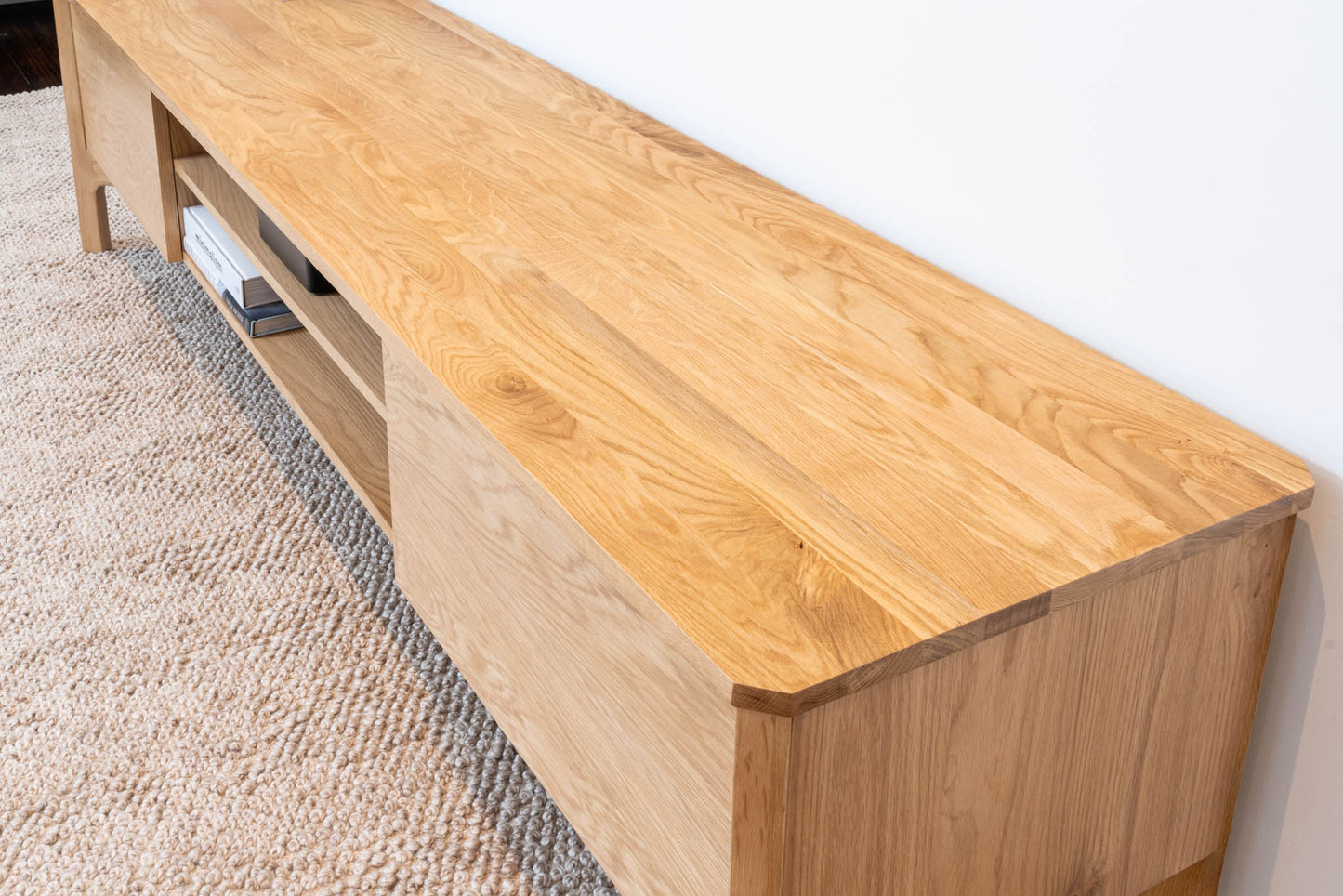 Achilles American Oak Entertainment Unit