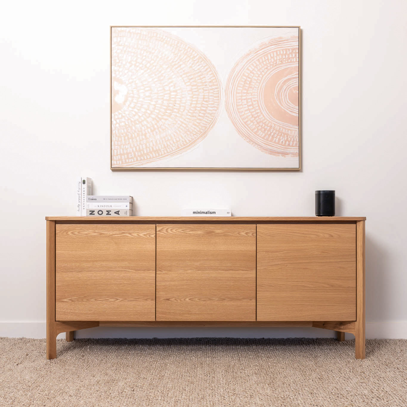 Achilles American Oak Sideboard & Buffet
