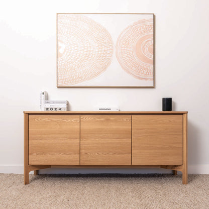 Achilles American Oak Sideboard & Buffet