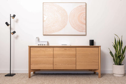 Achilles American Oak Sideboard & Buffet