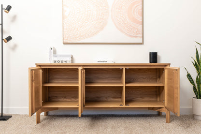 Achilles American Oak Sideboard & Buffet