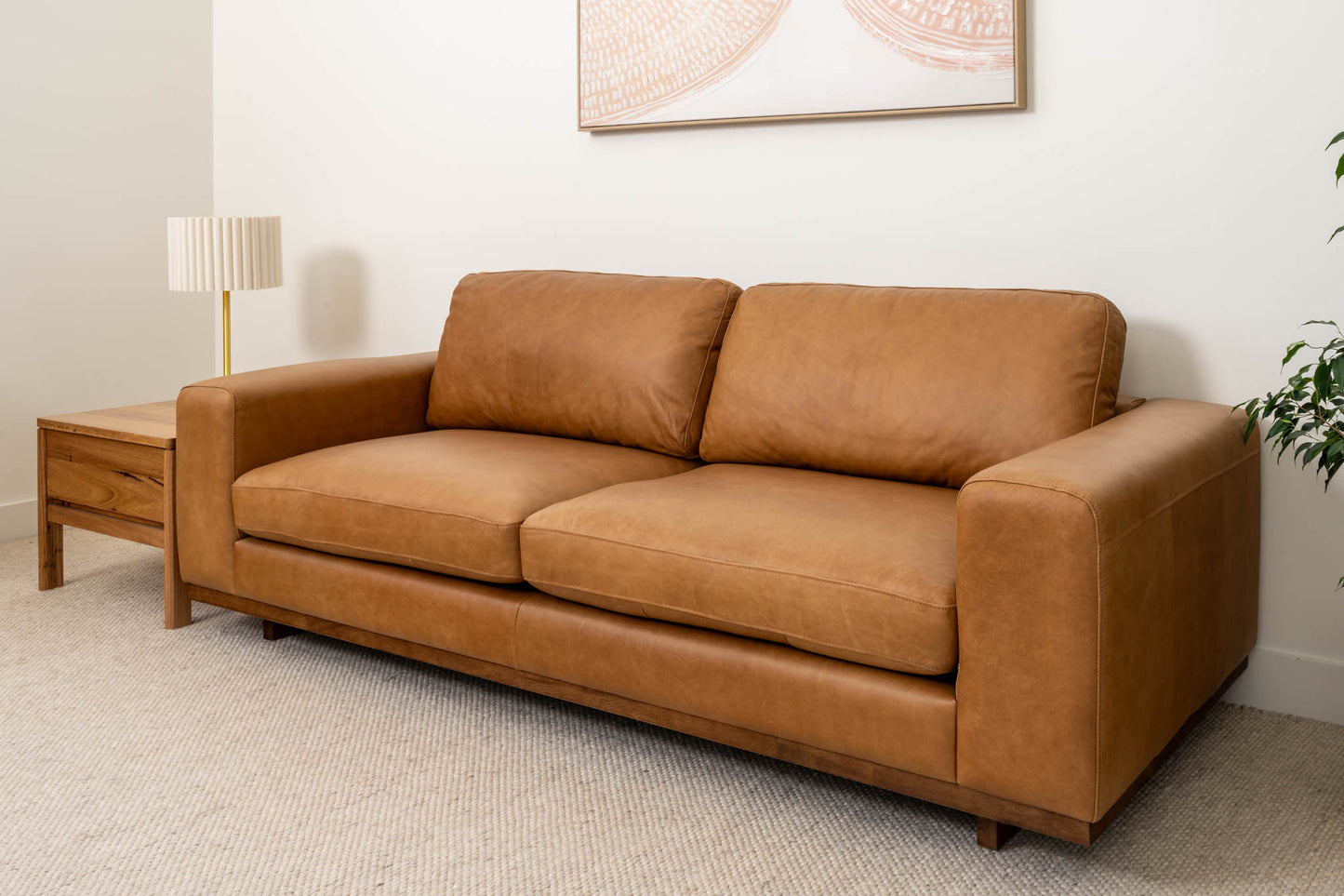 Hestia Leather Sofa 2 Sizes