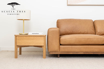 Achilles American Oak Lamp Table