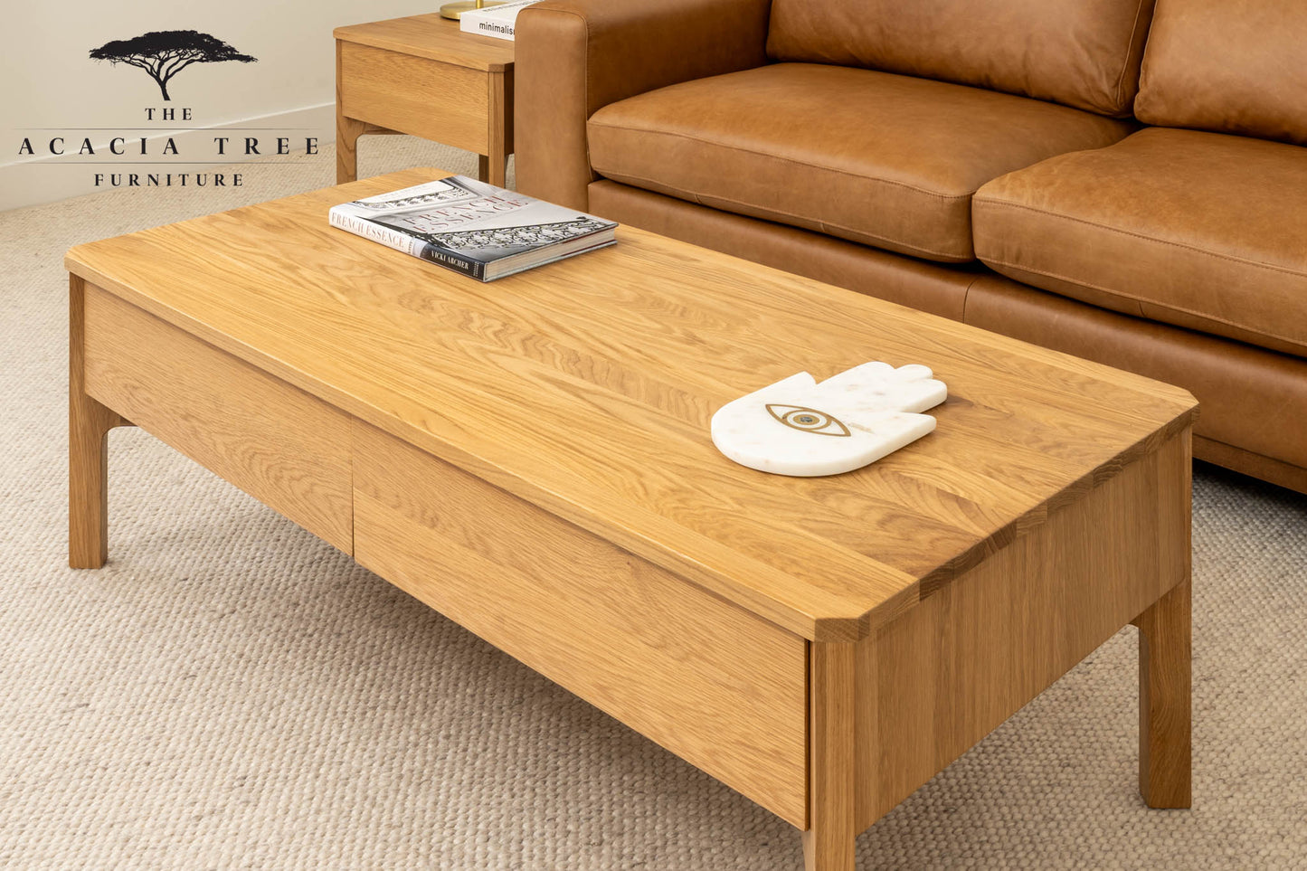 Achilles American Oak Coffee Table