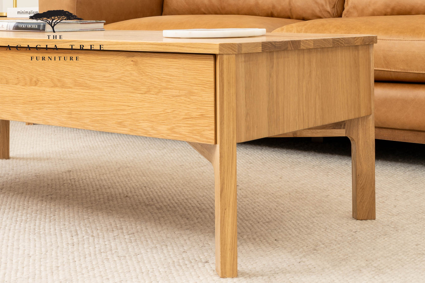 Achilles American Oak Coffee Table