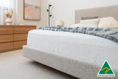 Yakka™️ Fully Upholstered With Headboard Floating Bed Frame - Made in Australia