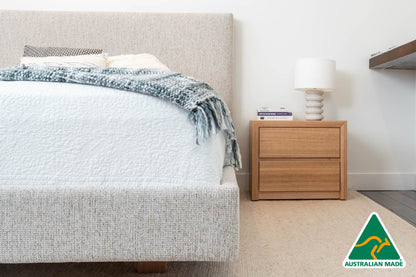 Yakka™️ Fully Upholstered With Headboard Floating Bed Frame - Made in Australia