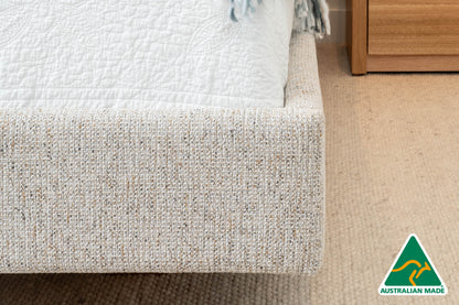 Yakka™️ Fully Upholstered With Headboard Floating Bed Frame - Made in Australia
