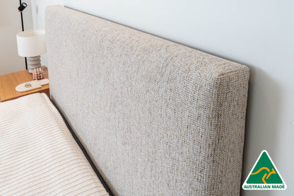 Yakka™️ Fully Upholstered With Headboard Floating Bed Frame - Made in Australia