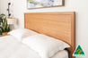 Yakka Timber Headboard Floating Bed Frame (Solid Tasmanian Oak) - Made in Australia