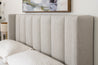 Yakka Fabric Wings Headboard Bedroom Suite Solid Tasmanian Hardwood- Made in Australia