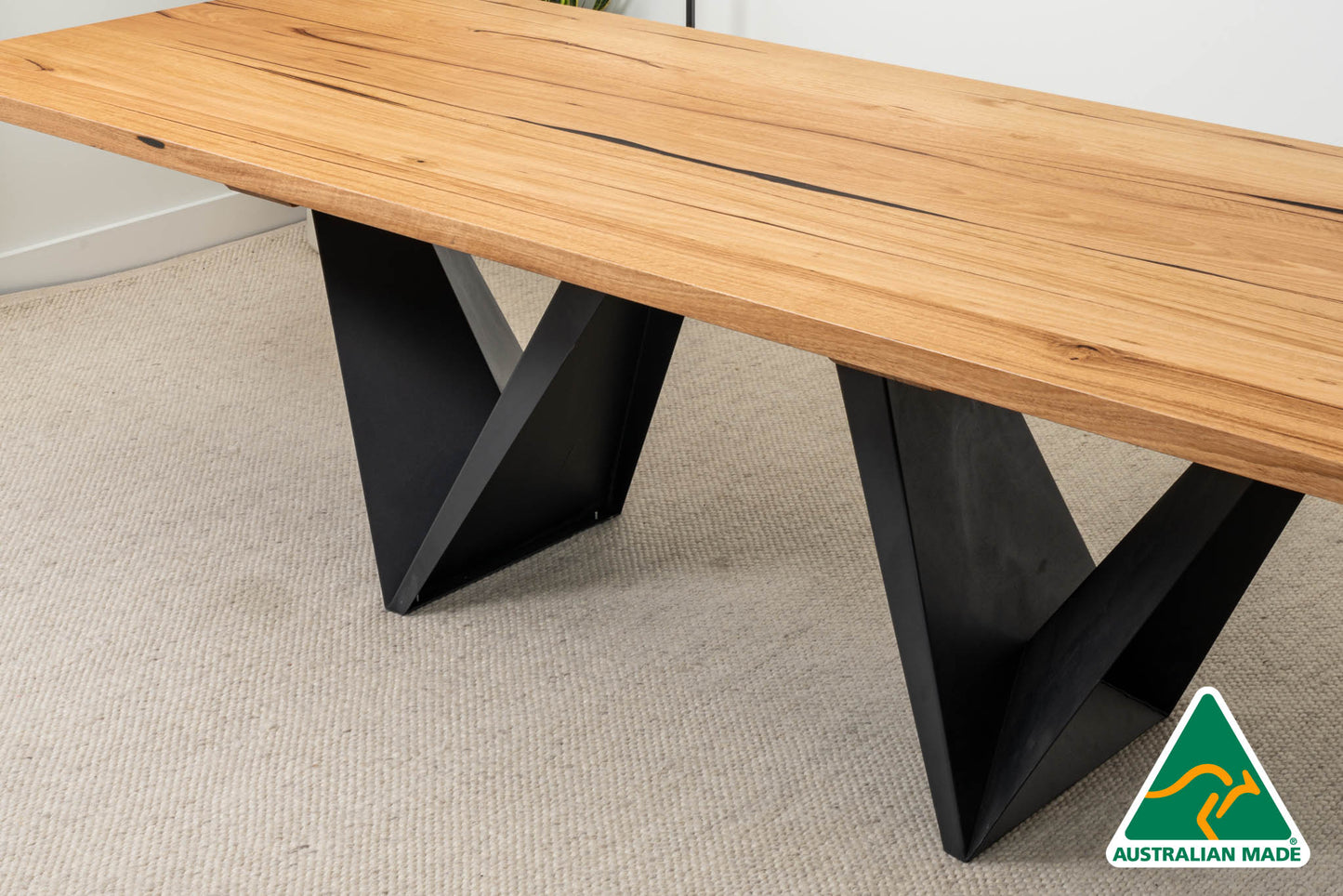 Vivo Solid Australian Hardwood Dining Table - Made In Australia