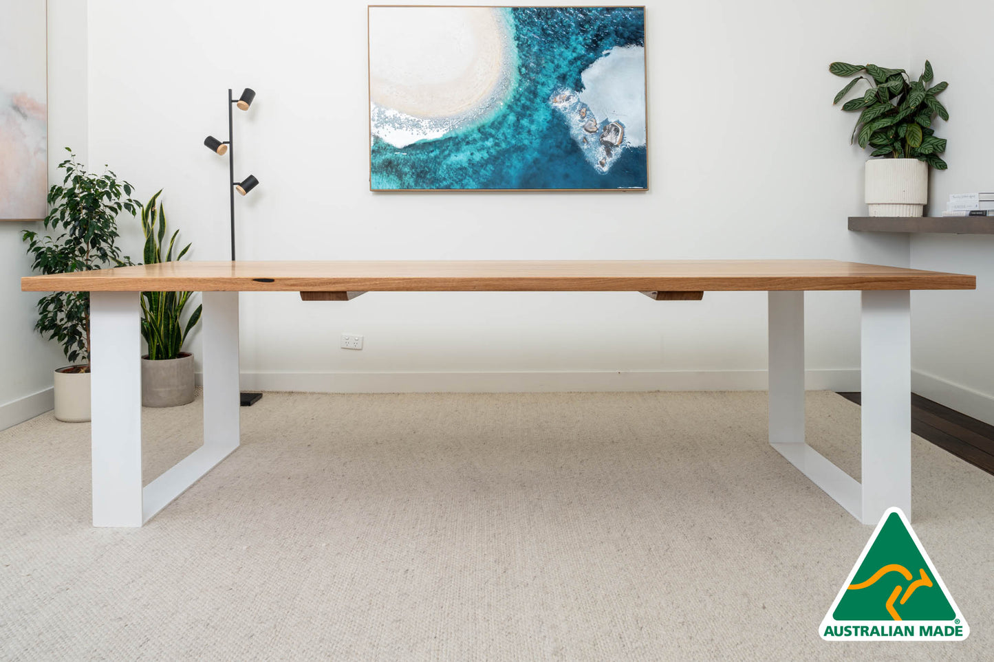 Nala Solid 40mm Dining Table - Made in Melbourne