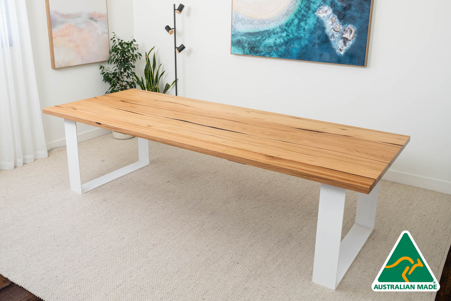 Nala Solid 40mm Dining Table - Made in Melbourne