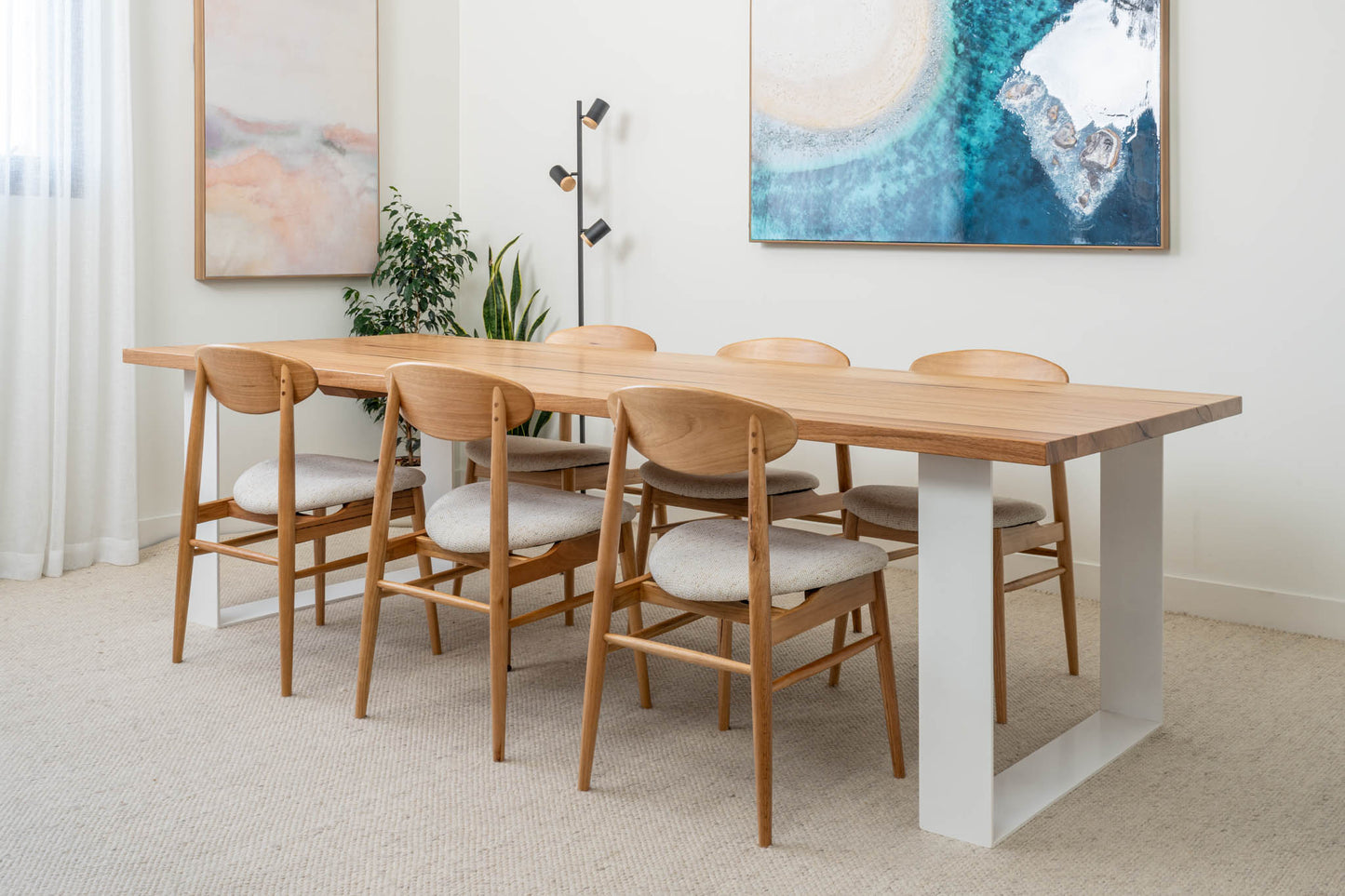 Nala Solid 40mm Dining Table - Made in Australia